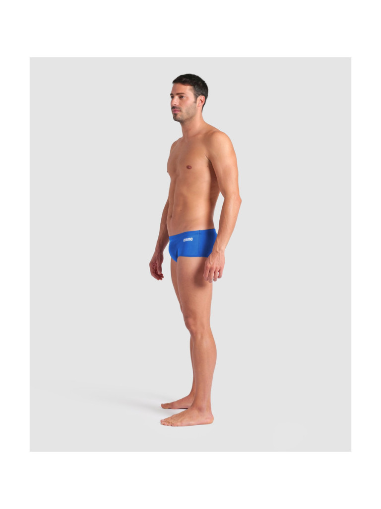 Мъжки бански Arena Team Low Waist Short Solid - Royal-White