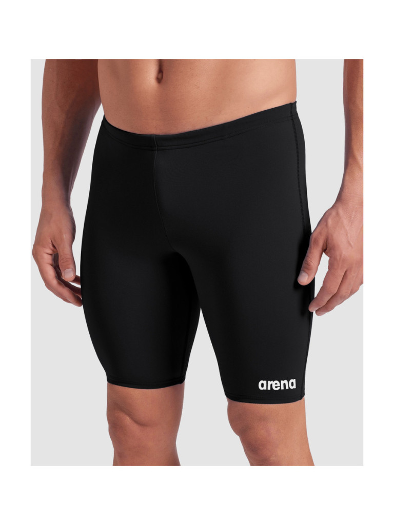 Мъжки бански Arena Team Swim Jammer Solid - Black-White