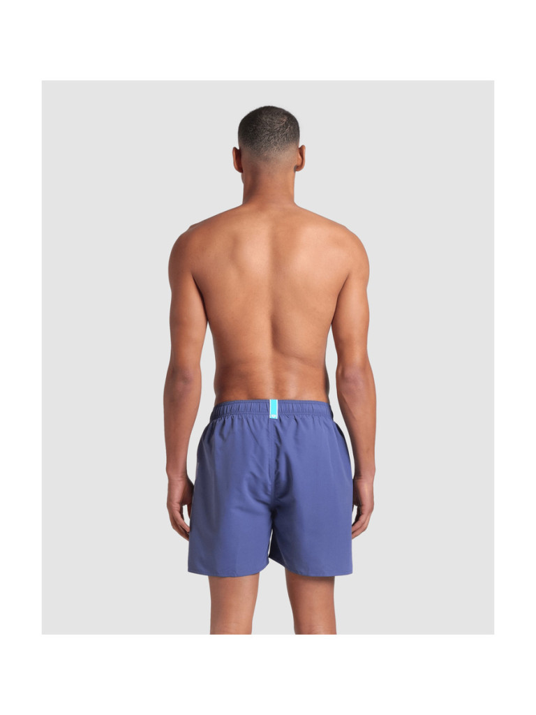 Мъжки плажни шорти Arena Fundamentals Arena Logo Boxer R - Future Dusk-Water