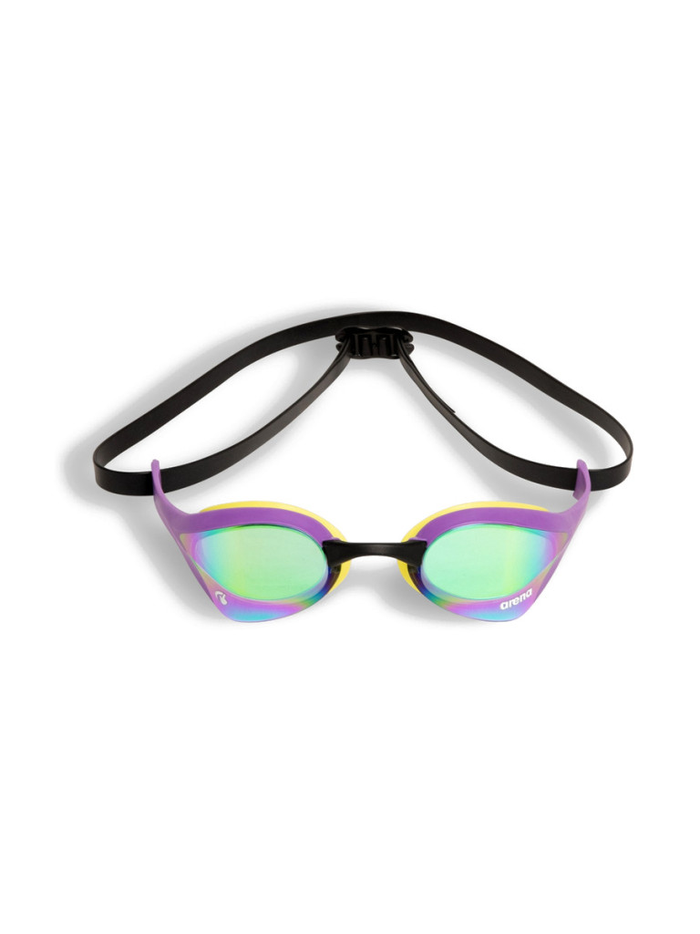 Състезателни очила за плуване Arena Cobra Ultra Swipe Mirror - Emerald-Plum-Cyber Lime