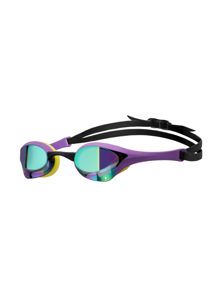 Състезателни очила за плуване Arena Cobra Ultra Swipe Mirror - Emerald-Plum-Cyber Lime