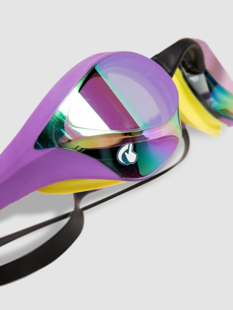 Състезателни очила за плуване Arena Cobra Ultra Swipe Mirror - Emerald-Plum-Cyber Lime