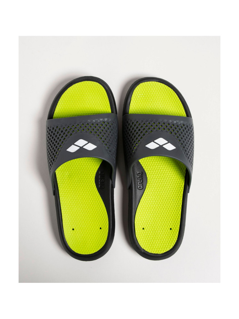 Мъжки чехли Arena Bruno - Black-Lime-Grey