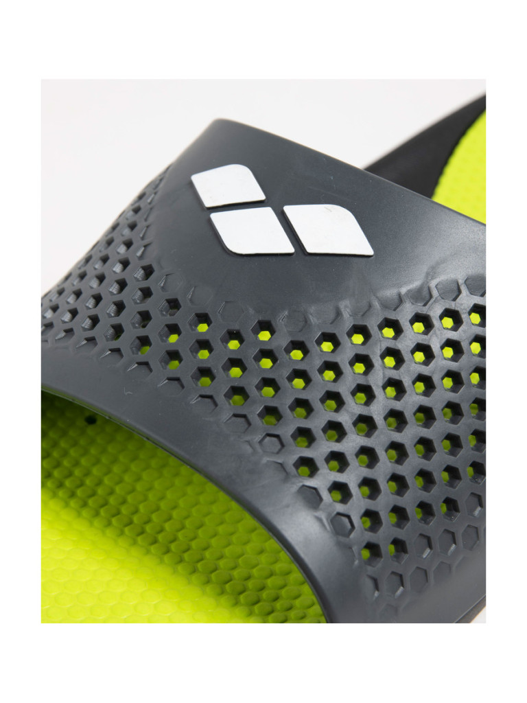 Мъжки чехли Arena Bruno - Black-Lime-Grey