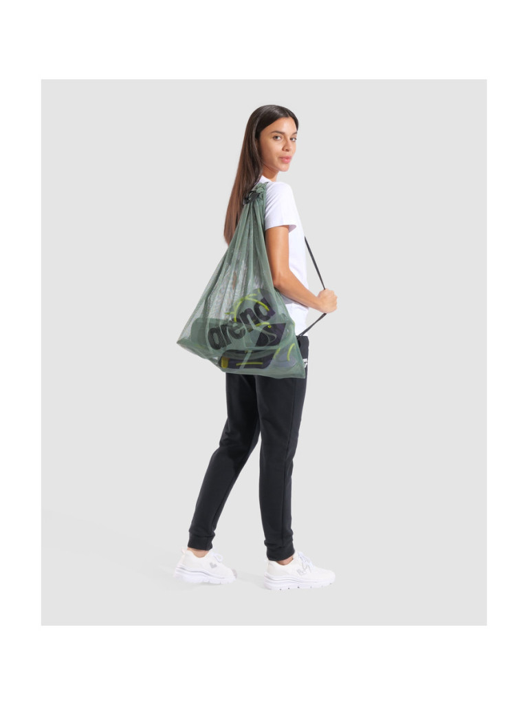 Мрежеста чанта за плуване Arena One Go Mesh Bag - Sage