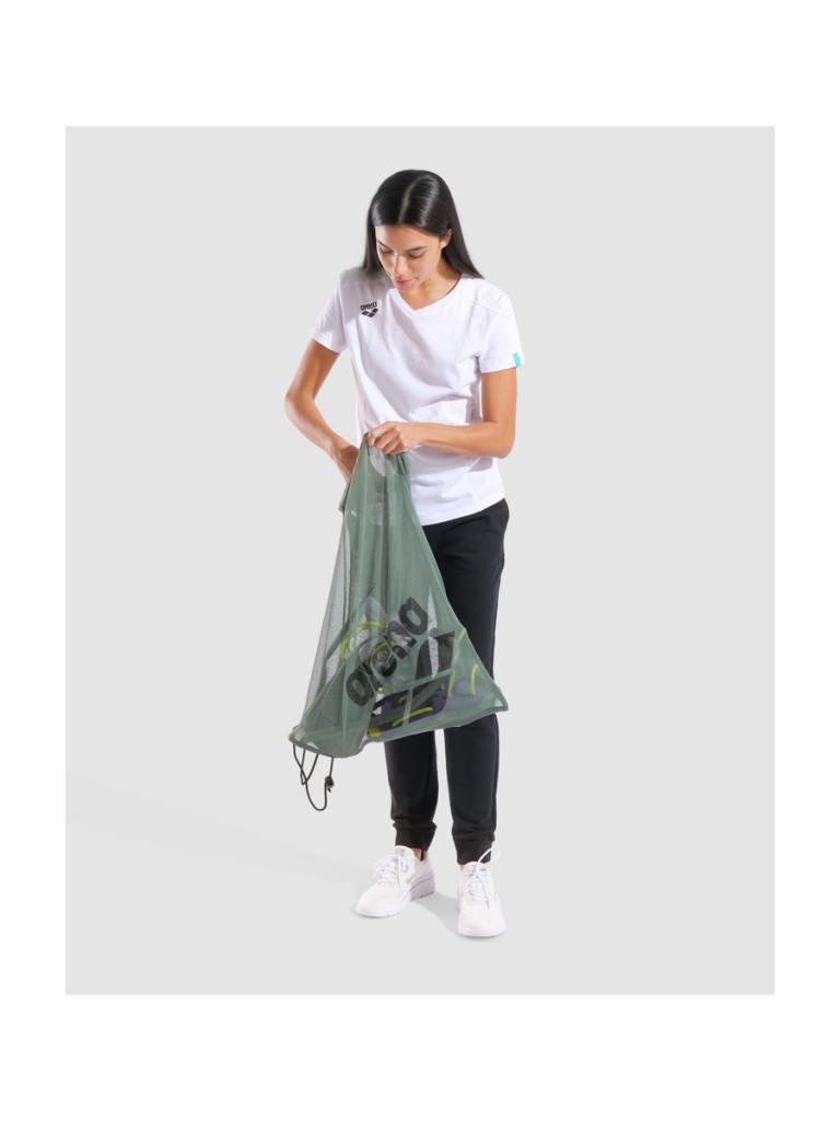 Мрежеста чанта за плуване Arena One Go Mesh Bag - Sage