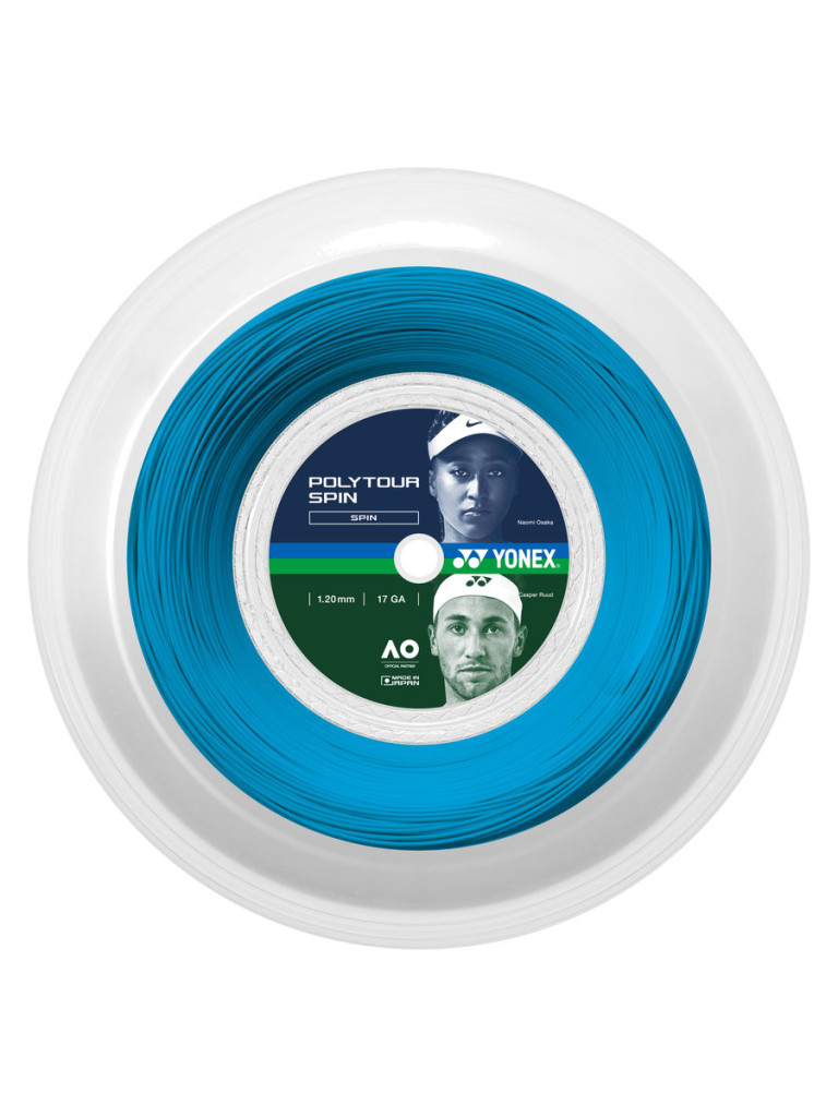 Ролка кордаж Yonex POLYTOUR SPIN 200 м - Cobalt Blue