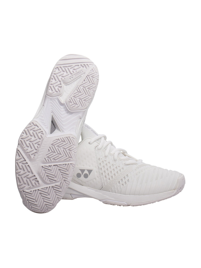 Дамски тенис обувки Yonex Power Cushion Sonicage 3 - White/Silver