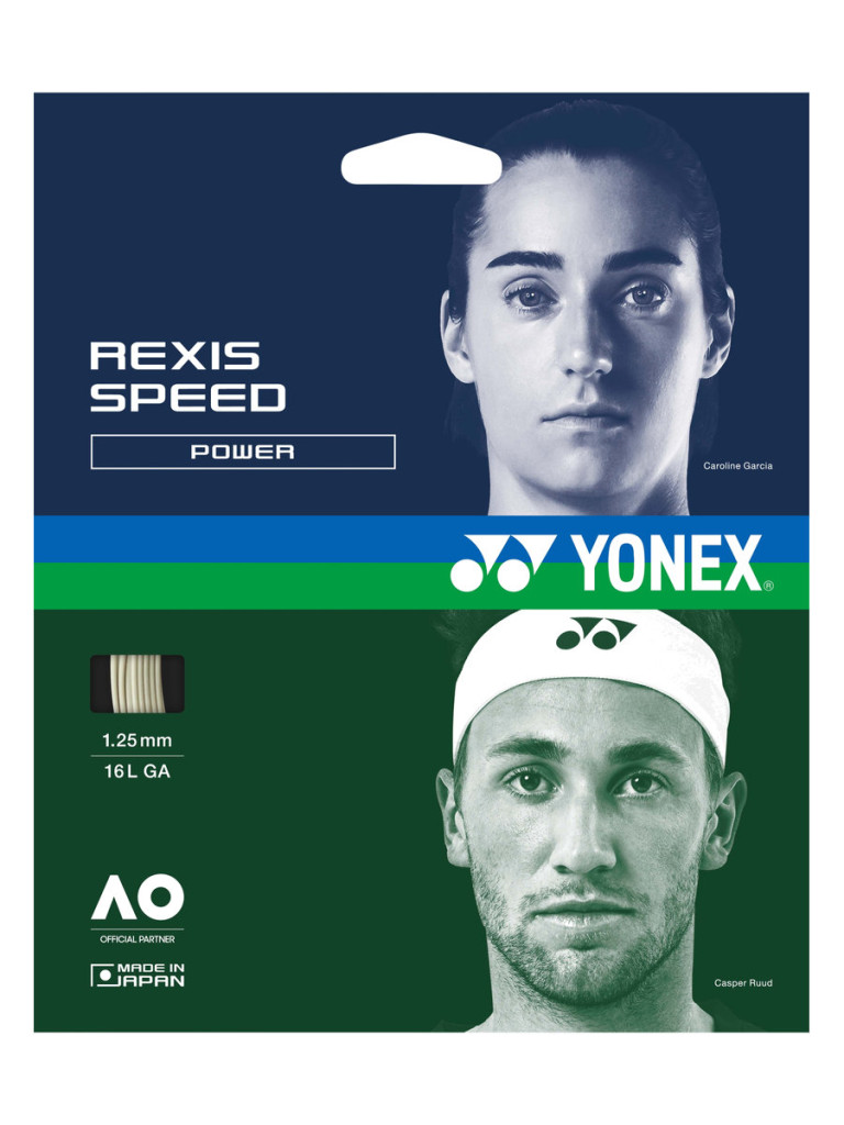 Тенис кордаж Yonex REXIS SPEED 12 м - White