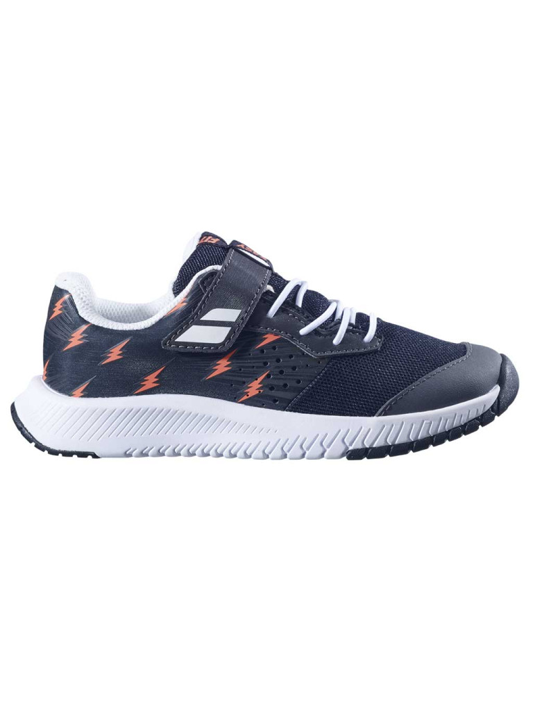Детски тенис обувки Babolat PULSION AC KID GIRL BLACK / WHITE