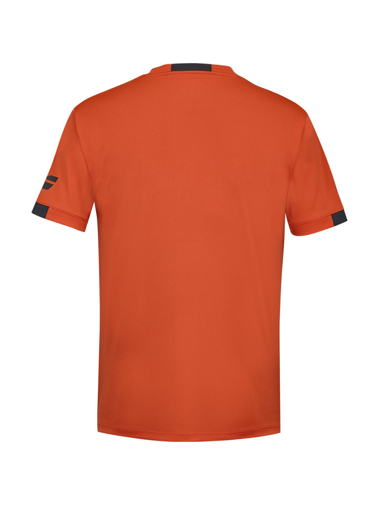 Детска тениска за момчета Babolat PLAY CREW NECK FIESTA RED 2024