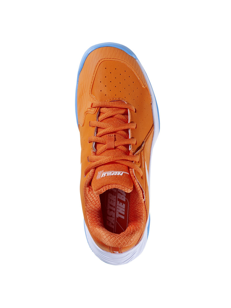Детски тенис обувки Babolat Propulse Junior 3 All Court - Orange Peel