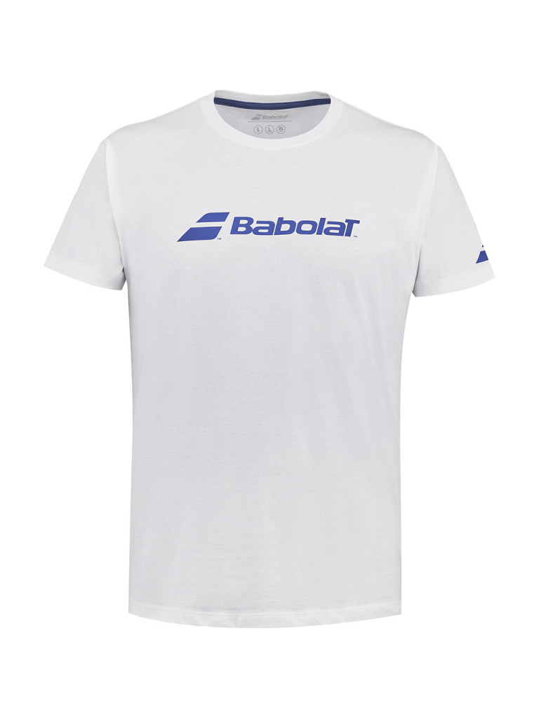 Мъжка тениска Babolat Exercise White 2024