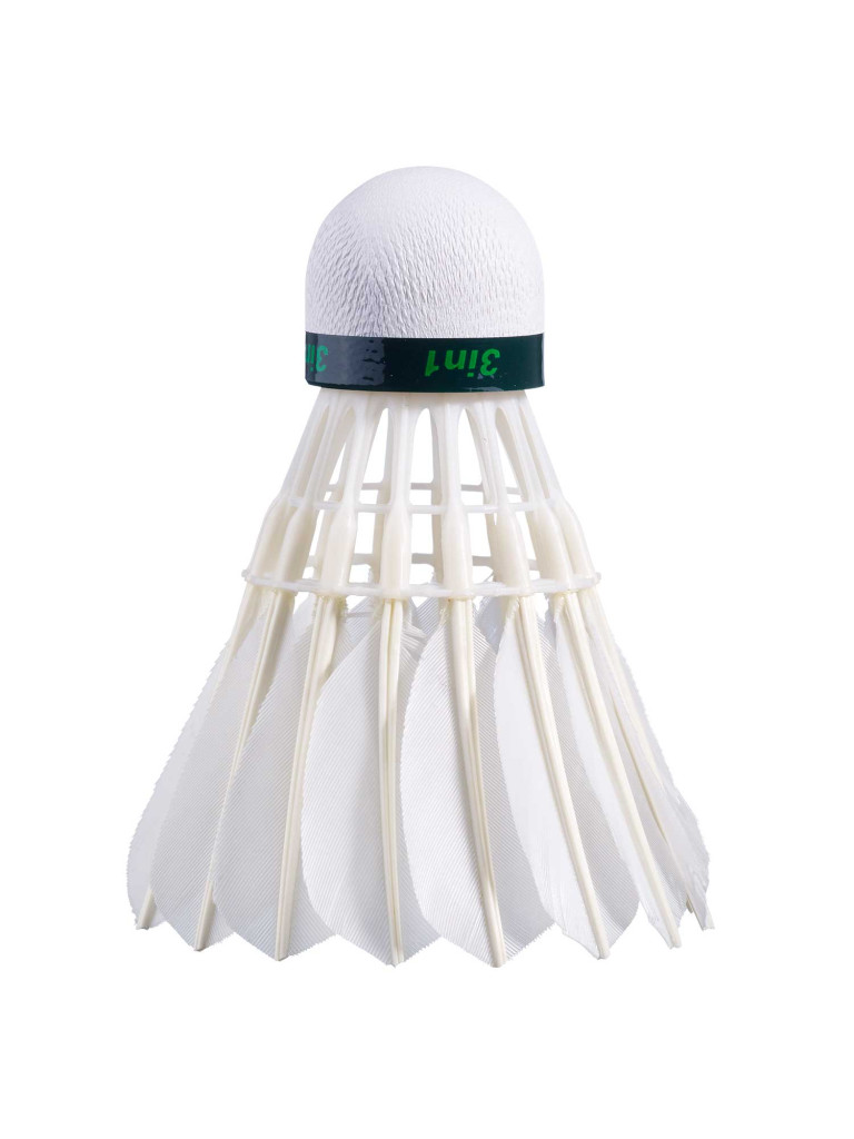 Хибридни пера Babolat Hybrid Shuttlecock - скорост 77, 12 бр.