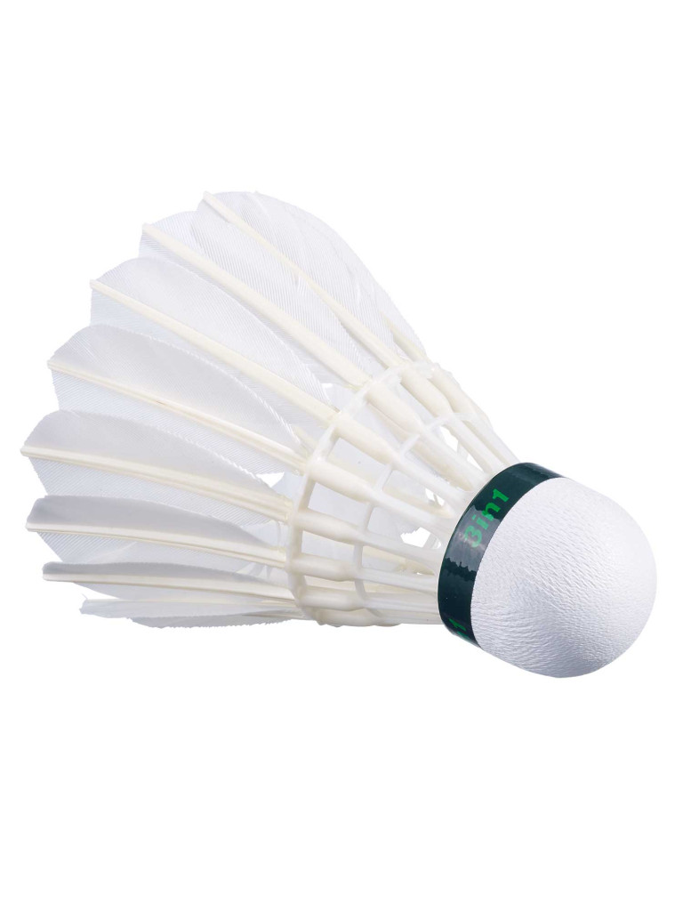 Хибридни пера Babolat Hybrid Shuttlecock - скорост 77, 12 бр.