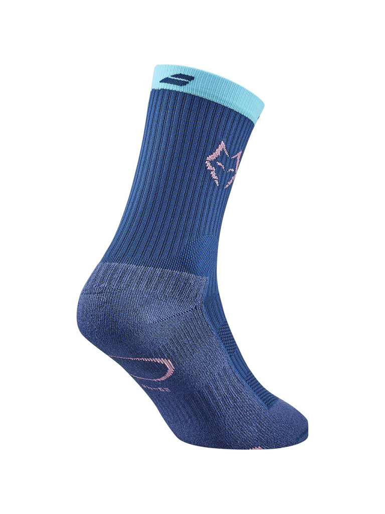 Чорапи Babolat Mid-Calf Juan Lebrón - Dark Blue / Green