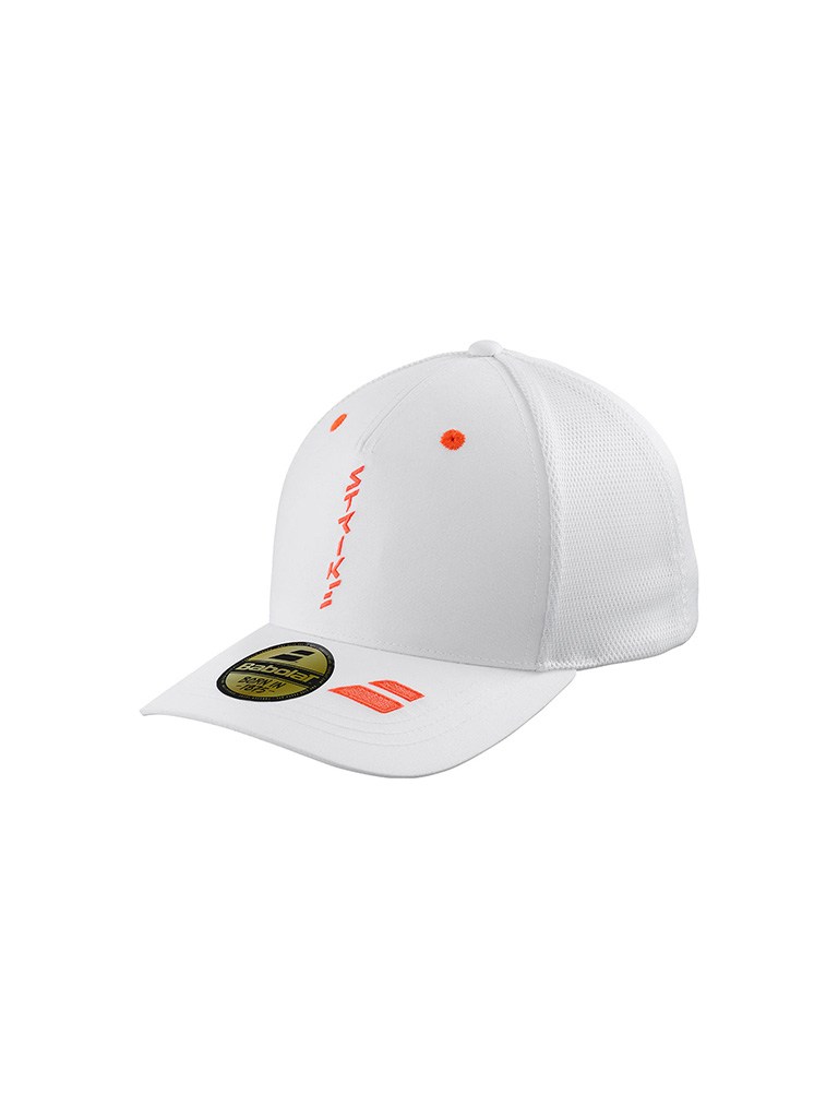 Шапка Babolat CURVE TRUCKER CAP WH / STRIKE RED