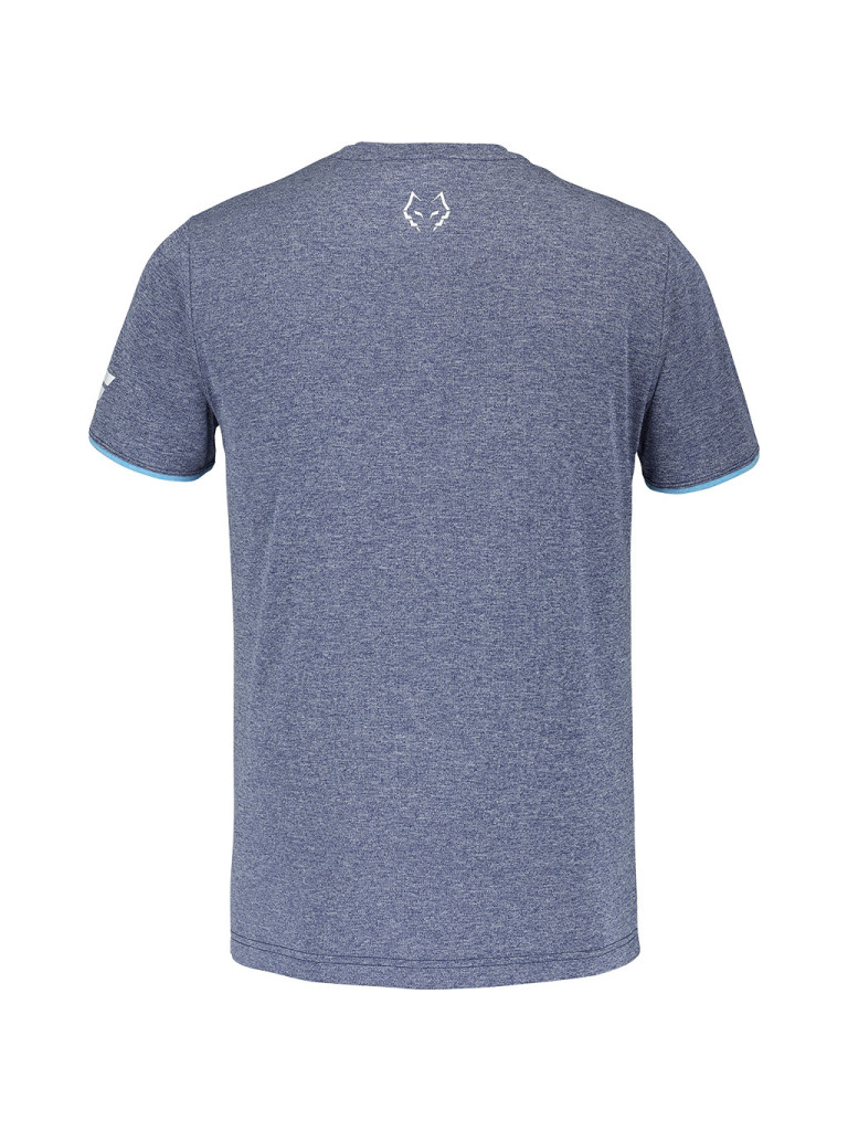 Мъжка тениска за падел Babolat Crew Neck Lebron Estate Blue 2025