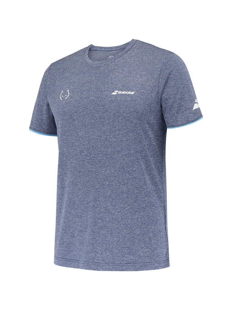 Мъжка тениска за падел Babolat Crew Neck Lebron Estate Blue 2025