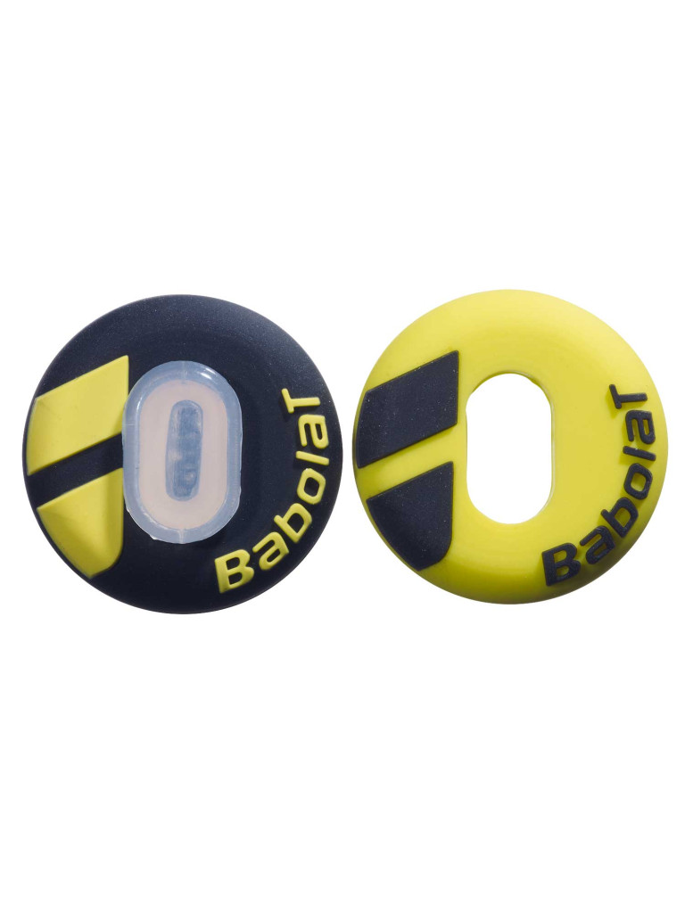 Антивибратори Babolat Custom Damp X2, черен/жълт