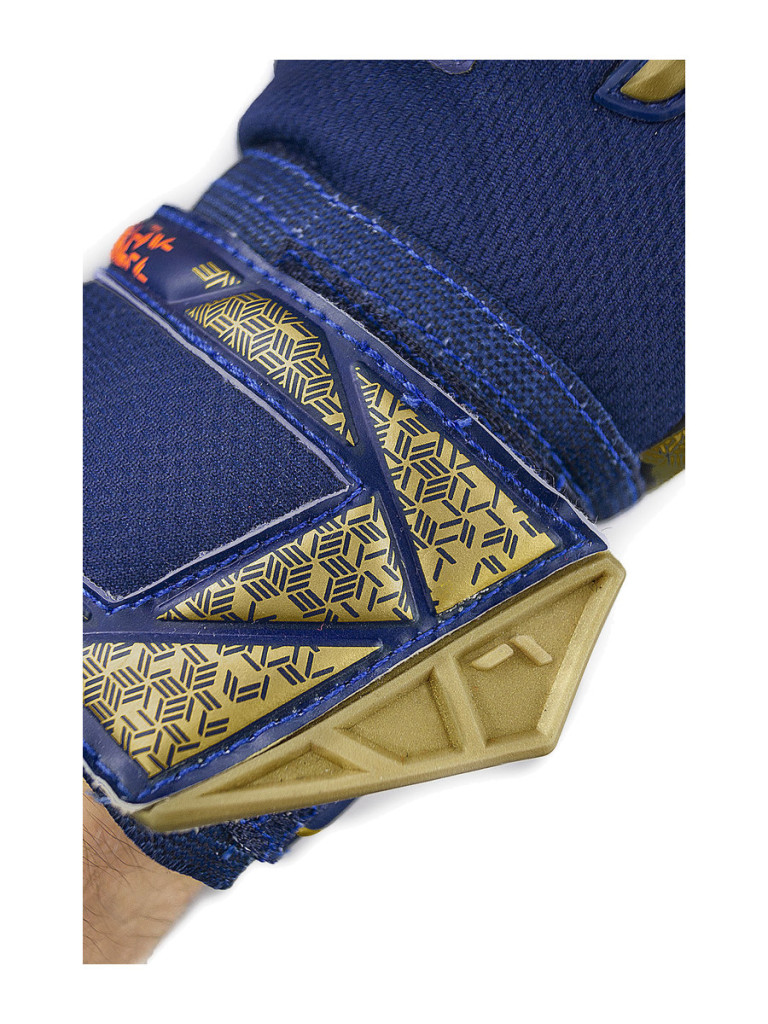 Вратарски ръкавици Reusch Attrakt Gold X 2024 - Premium Blue-Gold-Black