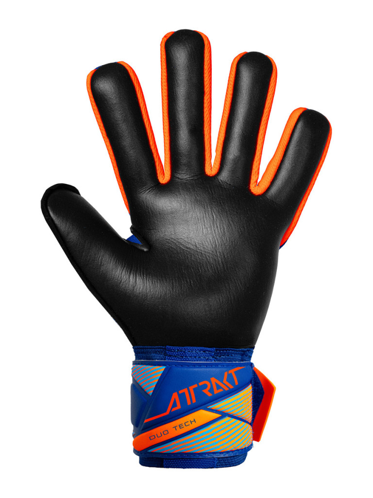 Reusch Attrakt Freegel Duo NC 2026 Goalkeeper Gloves - Blue-Orange