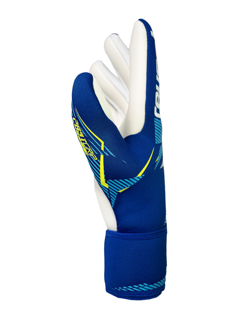 Вратарски ръкавици Reusch Fastgrip Advance 2026 - Blue-Turquoise-White