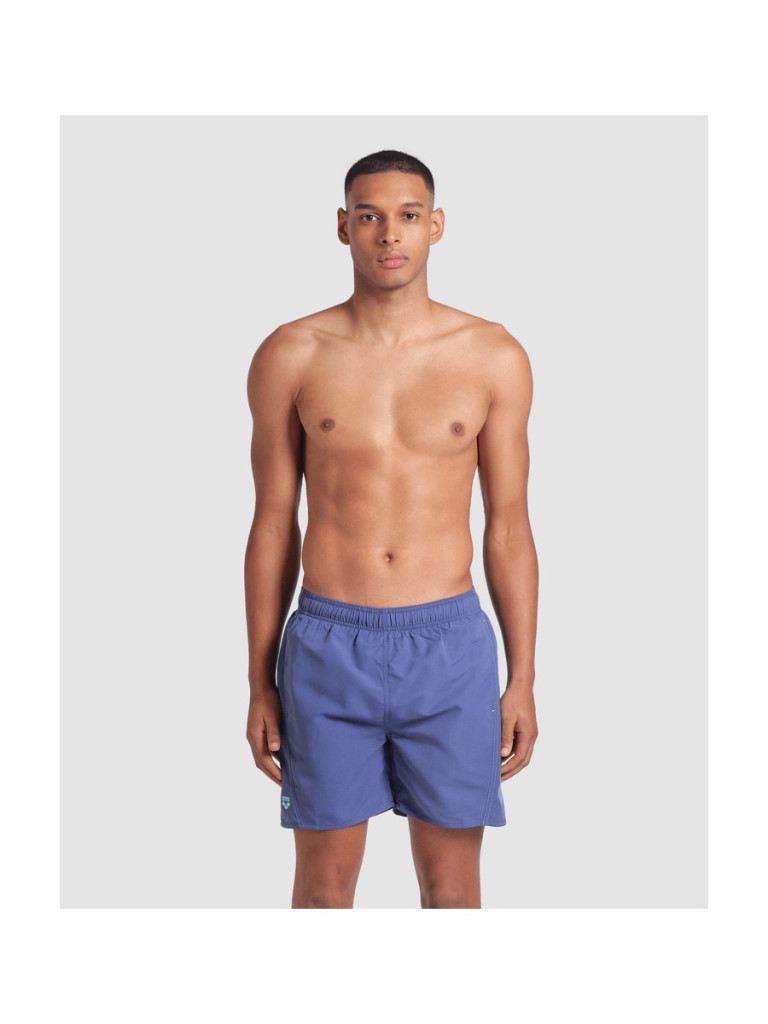 Men's Arena Fundamentals Logo Boxer R beach shorts - Future Dusk-Water