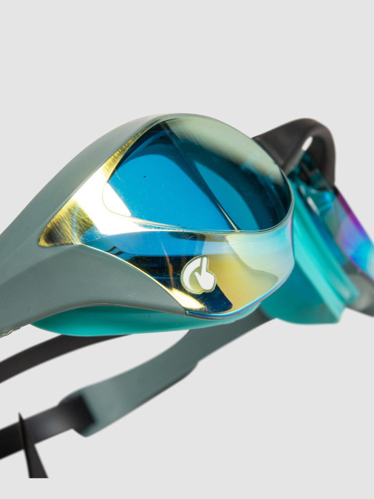 Състезателни очила за плуване Arena Cobra Ultra Swipe Mirror - Aqua-Sage-Peacock