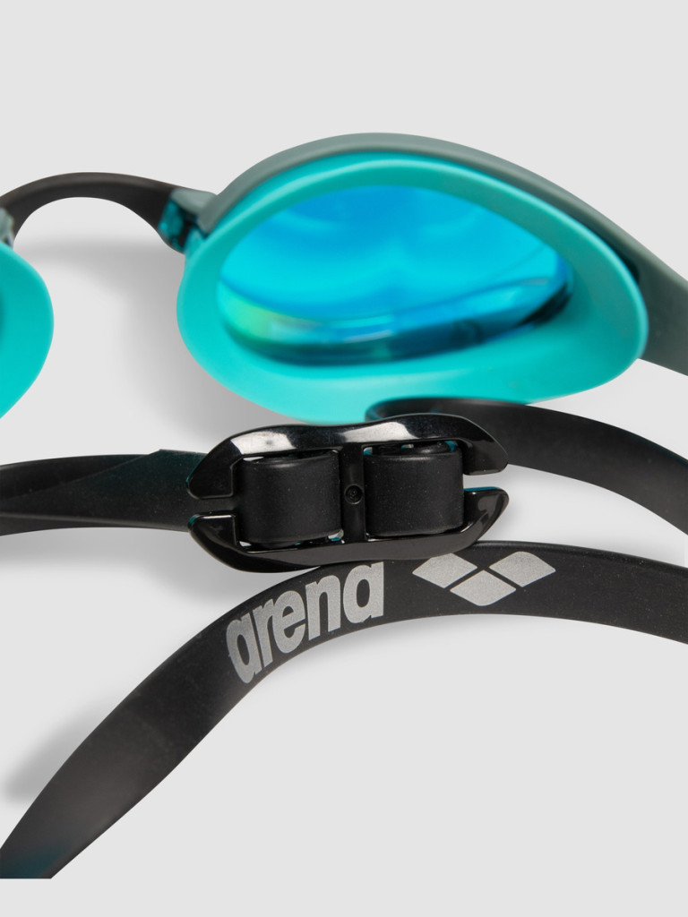 Състезателни очила за плуване Arena Cobra Ultra Swipe Mirror - Aqua-Sage-Peacock