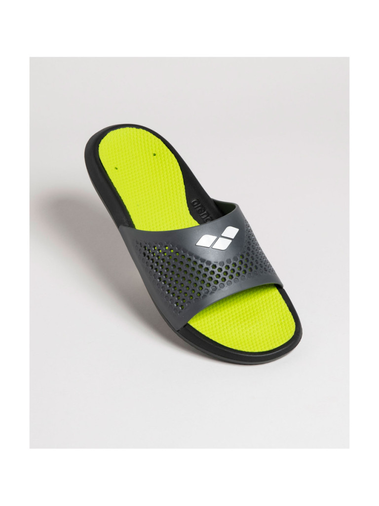 Мъжки чехли Arena Bruno - Black-Lime-Grey