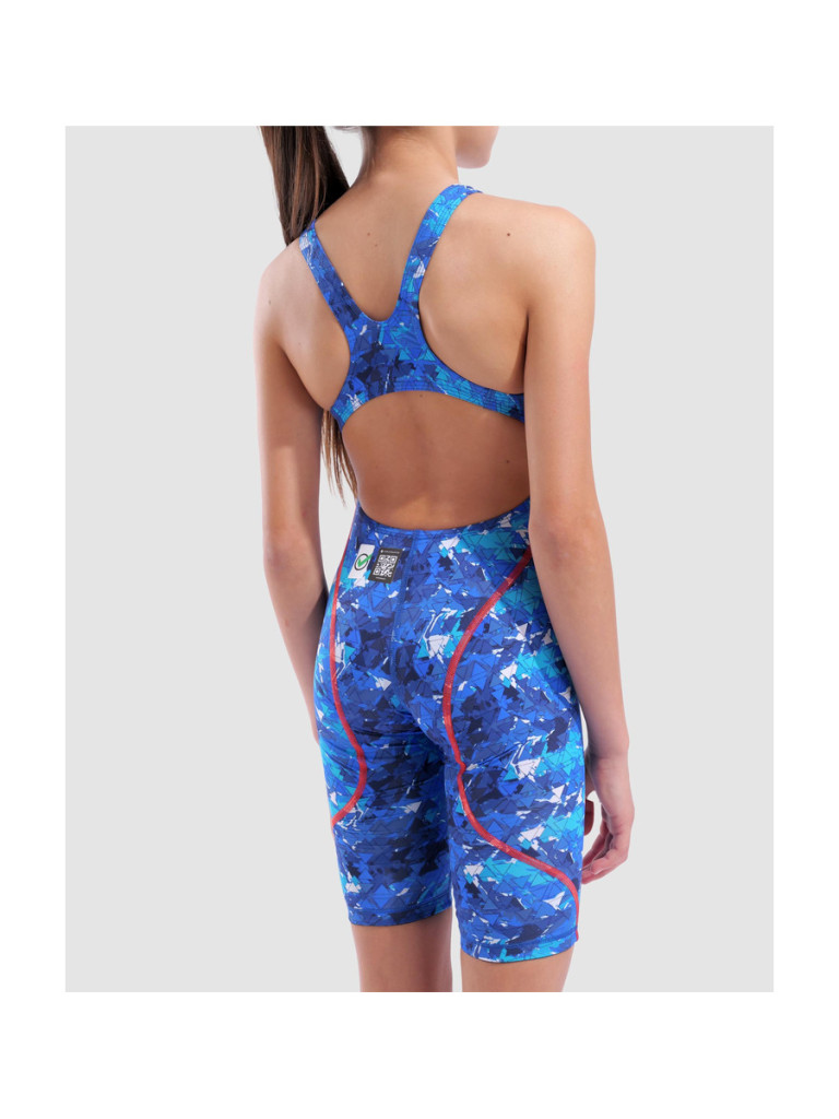 Детски състезателен бански Arena Powerskin ST Next Splashy Open Back - Splashy Multi
