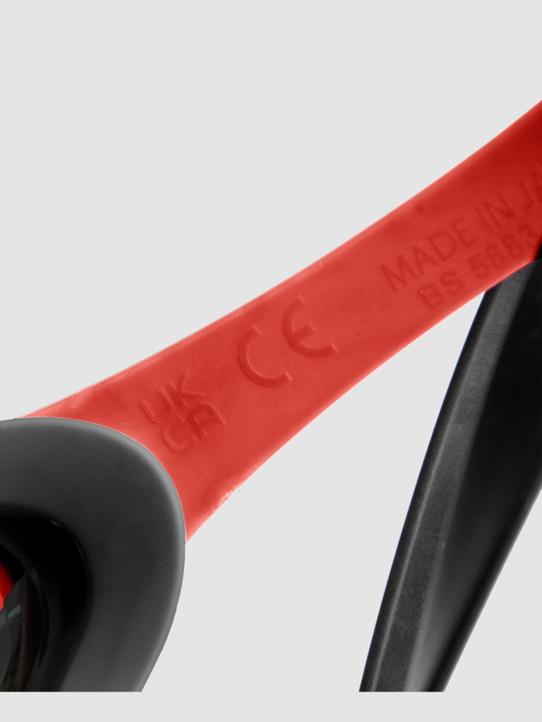 Състезателни очила за плуване Arena Cobra Edge Swipe Mirror - Gold-Red