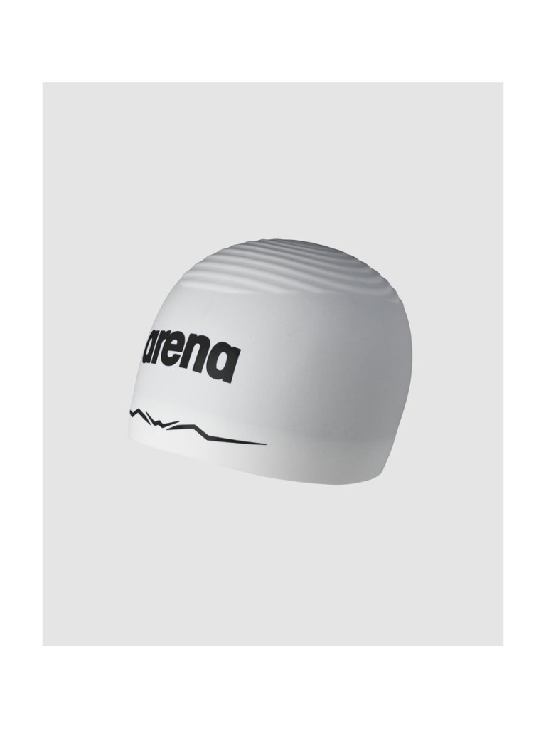 Състезателна шапка Arena Aquaforce Wave Cap (White-Black)