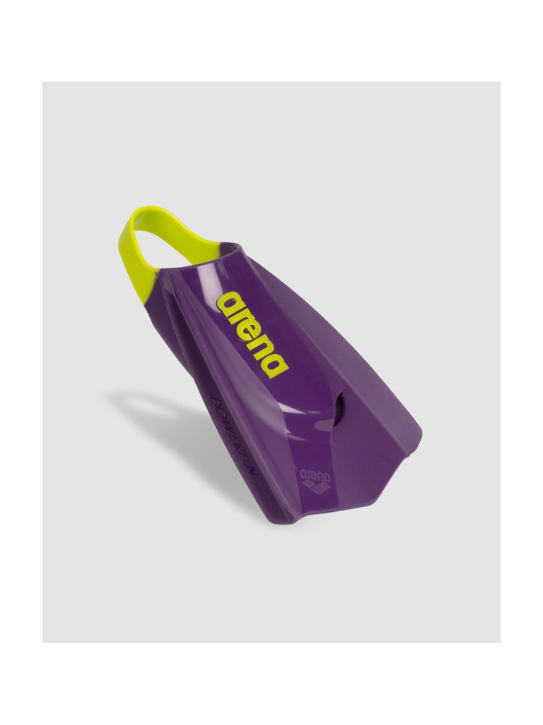 Плавници за плуване Arena Powerfin Pro II - Plum-Artic Lime