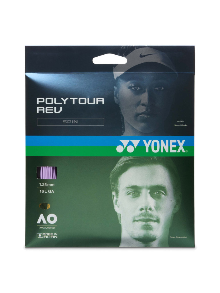 Тенис кордаж Yonex POLYTOUR REV 12 м - Purple