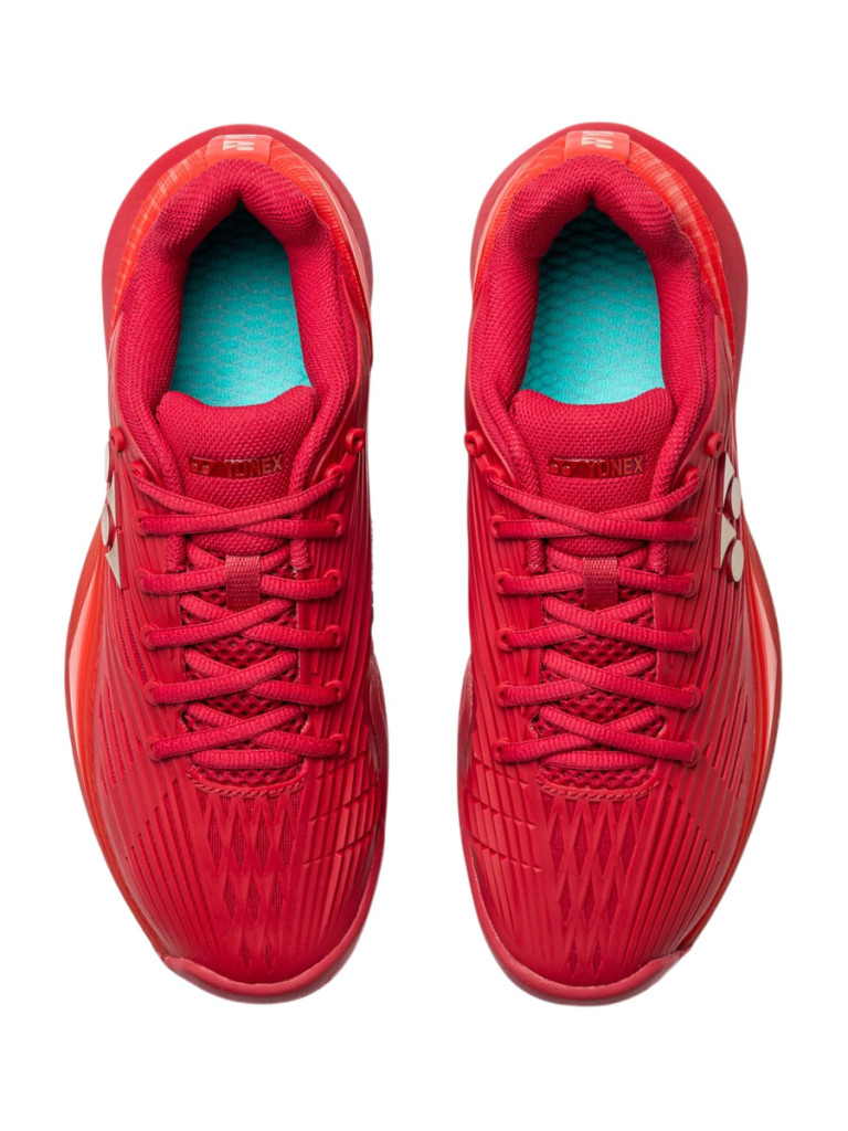Мъжки тенис обувки Yonex Power Cushion Eclipsion 5 Clay - Ruby Red