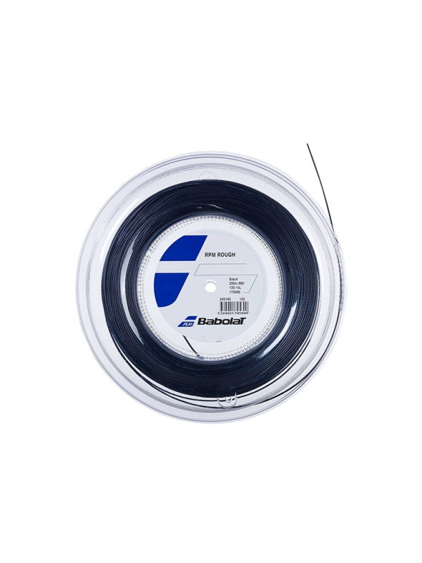 Ролка кордаж Babolat RPM Rough 200 м - Dark Grey