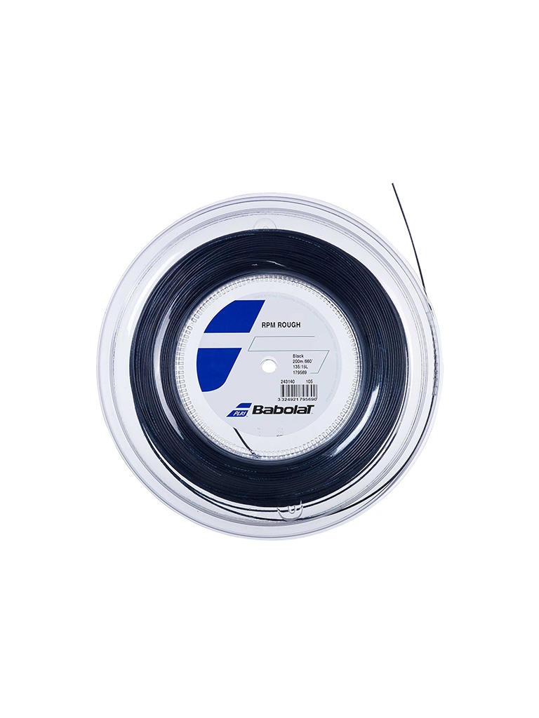 Ролка кордаж Babolat RPM Rough 200 м - Dark Grey Ролка кордаж Babolat RPM Rough 200 м - Dark Grey