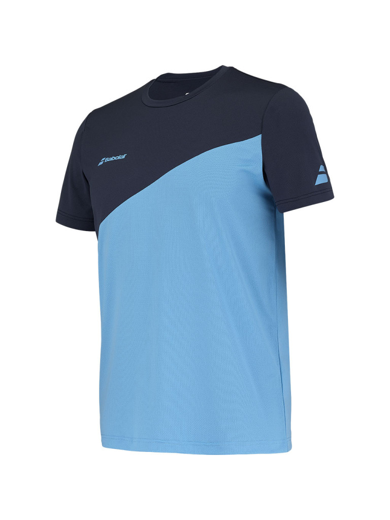 Мъжка тениска Babolat DRIVE Crew Neck - Drive Blue