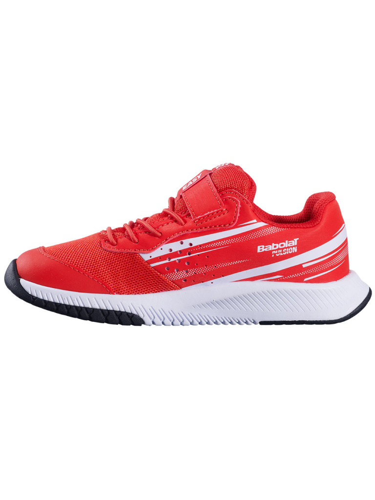 Babolat PULSION KID AC BOY Cherry Tomato / White детски тенис обувки