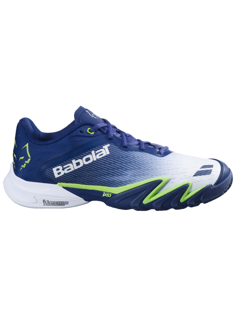 Мъжки обувки за падел Babolat PREMURA 3 - Lebron Blue Depths / Green Flash