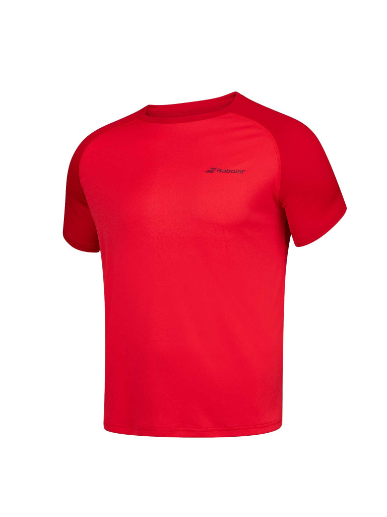 Babolat PLAY CREW NECK TEE BOY TOMATO RED детска тениска
