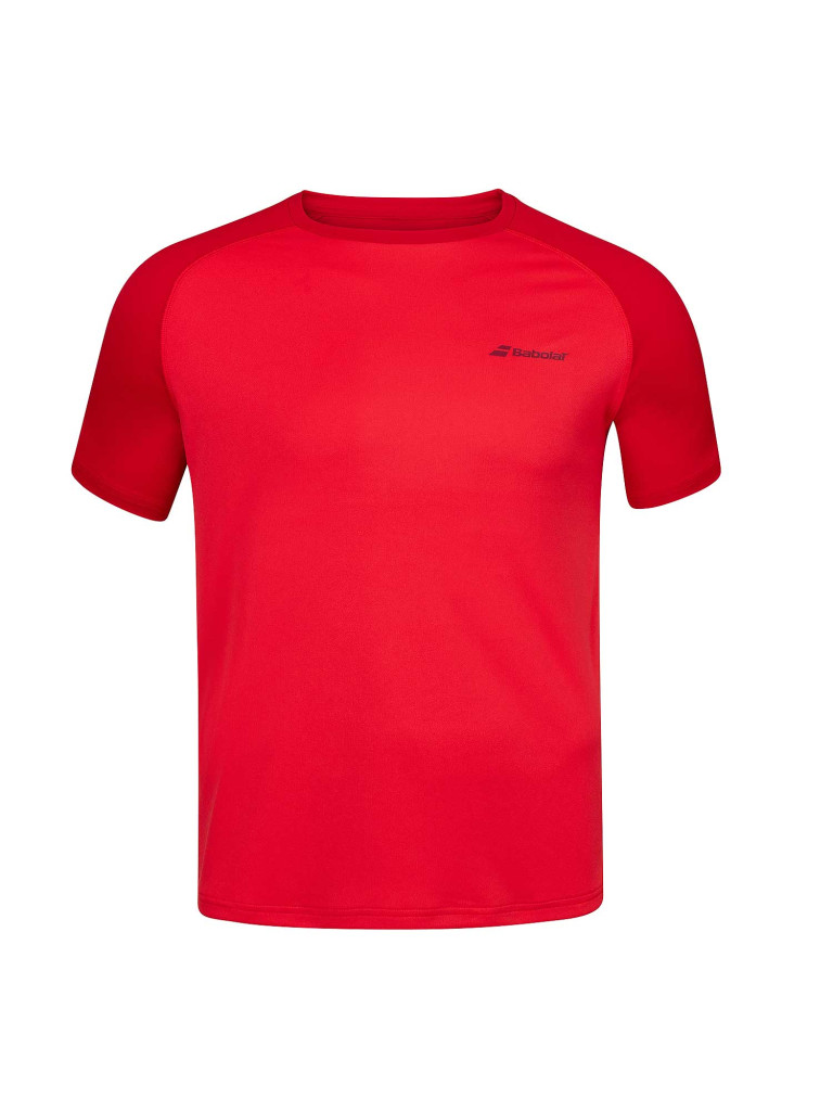 Babolat PLAY CREW NECK TEE BOY TOMATO RED детска тениска