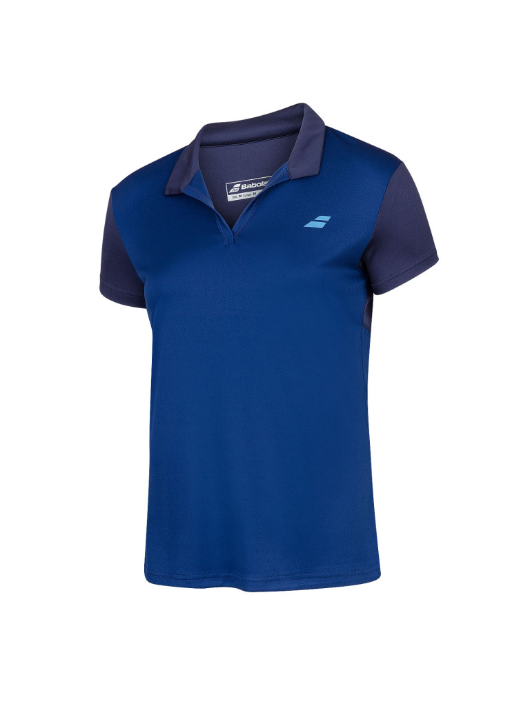 Babolat PLAY POLO GIRL ESTATE BLUE тениска за момичета