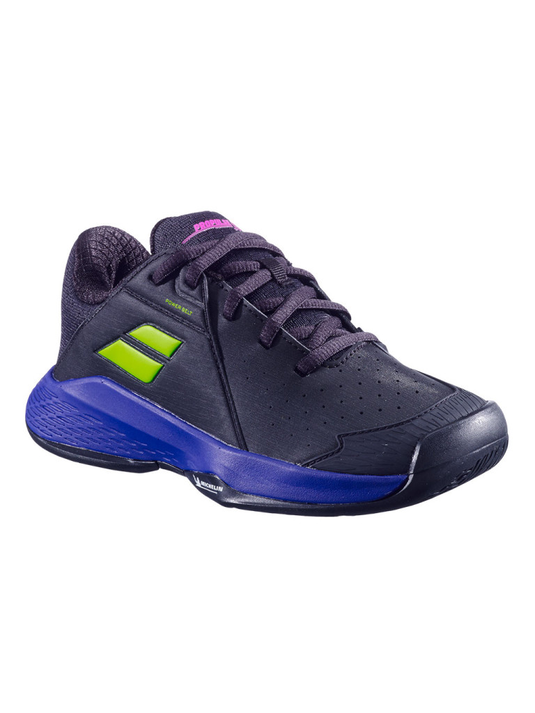 Детски тенис обувки за момчета Babolat Propulse Junior All Court - Black / Dark Blue