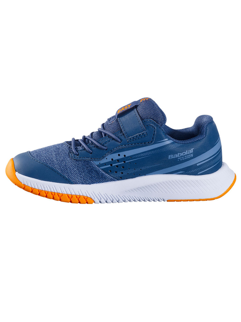 Babolat PULSION KID ALL COURT BOY BLUE/YELLOW детски тенис обувки