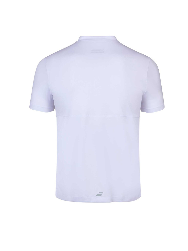Babolat Play Polo Men White мъжка тенис поло тениска