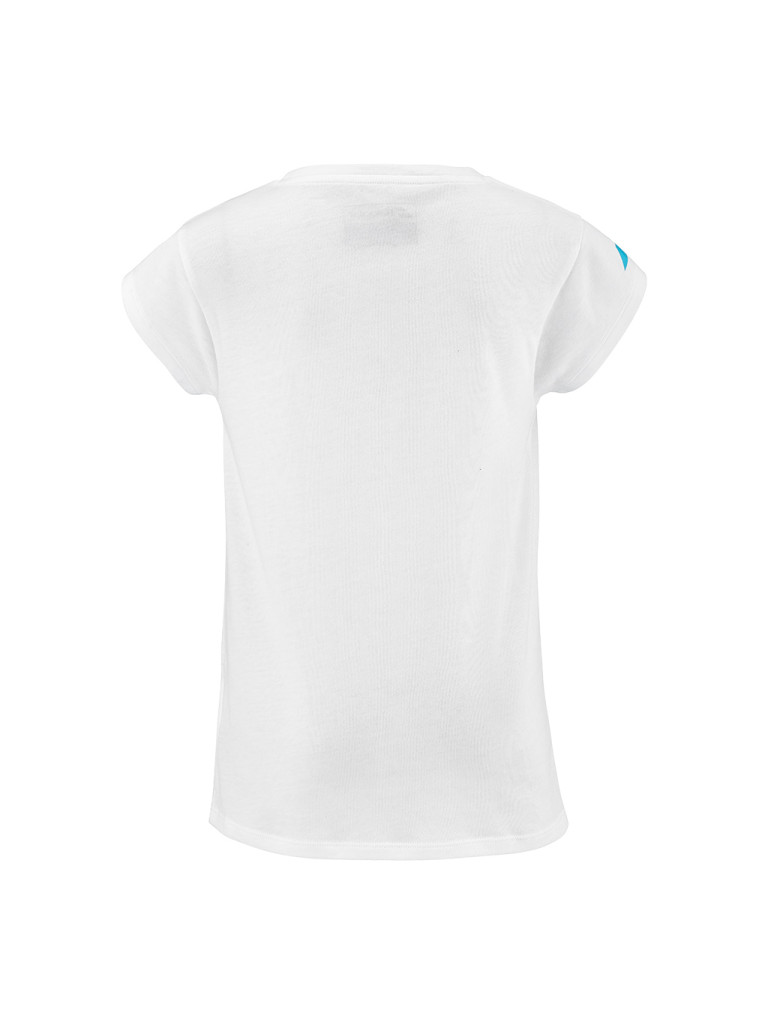 Babolat EXERCISE COTTON TEE GIRL WHITE тениска за момичета