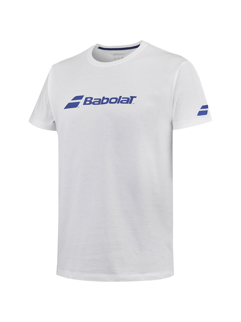 Мъжка тениска Babolat Exercise White 2024